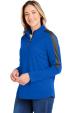 Core365 Ladies' Market Snag Protect Mesh Colorblock Quarter-Zip Thumbnail 1