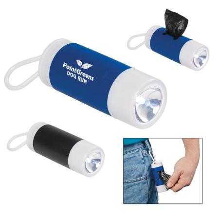 Dog Bag Dispenser With Flashlight 3