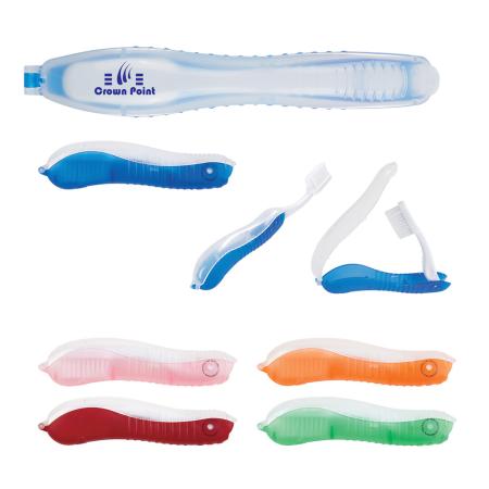 Travel Toothbrush In Folding Case 2