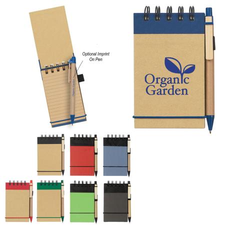 Eco-Friendly Spiral Jotter & Pen 1