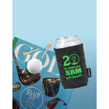 Koozie Heather Collapsible Can Cooler 1