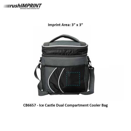 Ice Castle Dual Compartment Cooler Bag 1