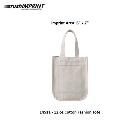 12 oz Cotton Fashion Tote 1