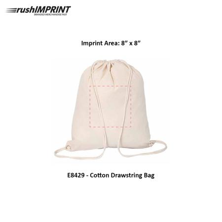 Cotton Drawstring Bag 1