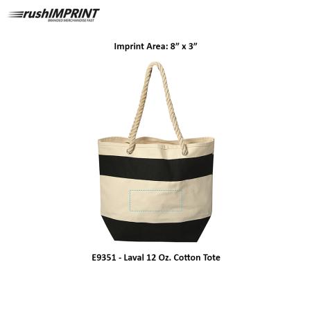 Laval 12 Oz. Cotton Tote 1