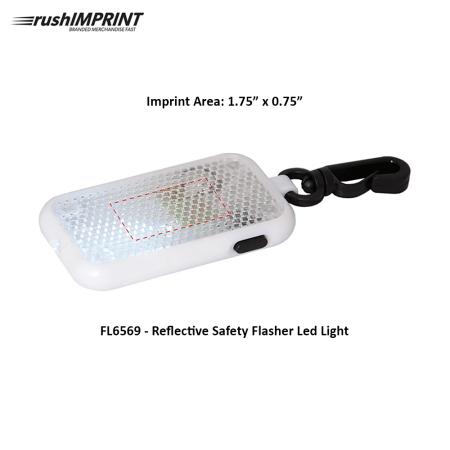 Reflective Safety Flasher Led Light 1