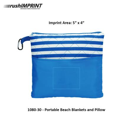 Portable Beach Blanket and Pillow 4