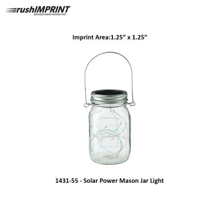 Solar Power Mason Jar Light 1