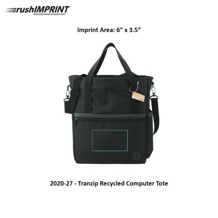 Tranzip Recycled Computer Tote 3