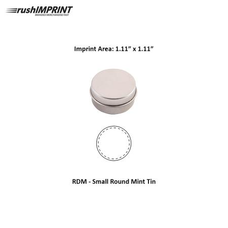 Small Round Mint Tin 1