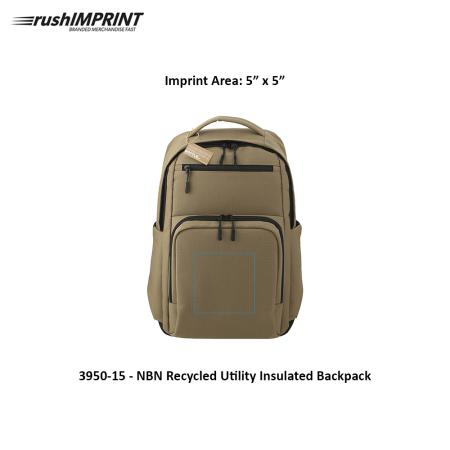 NBN Recycled Utility Insulated Backpack 3