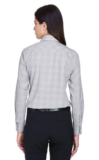 Devon & Jones Ladies' Crown Woven Collection Glen Plaid 1