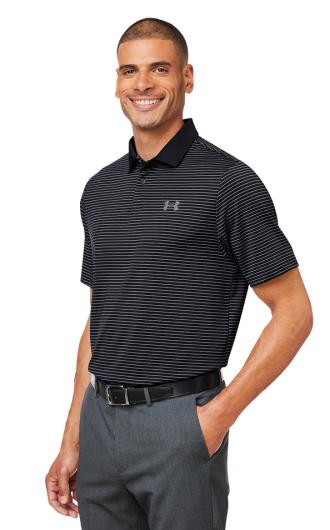 Under Armour Men's 3.0 Striped Perf Polo 1