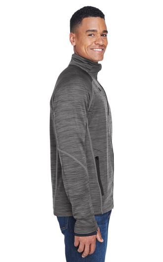 North End Men's Flux Melange Bonded Fleece Jacket 2