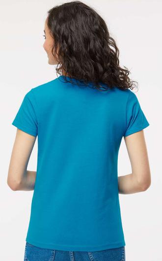 M&O - Women's Gold Soft Touch T-Shirt 2