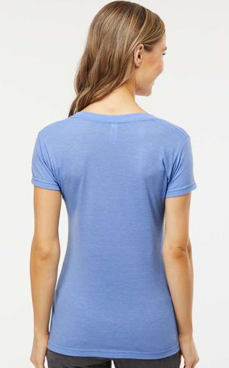 M&O - Women's Deluxe Blend V-Neck T-shirt 2