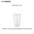 16 oz. Premium Double Wall Sedici Tumbler with Straw Thumbnail 1