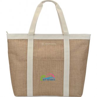 KEEPCOOL Nairobi Jute Shopper Cooler