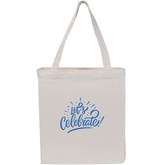 Gusseted Cotton Tote