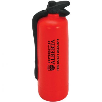 Promotional Fire Extinguisher Stress Ball in Canada - Custom Imprinted