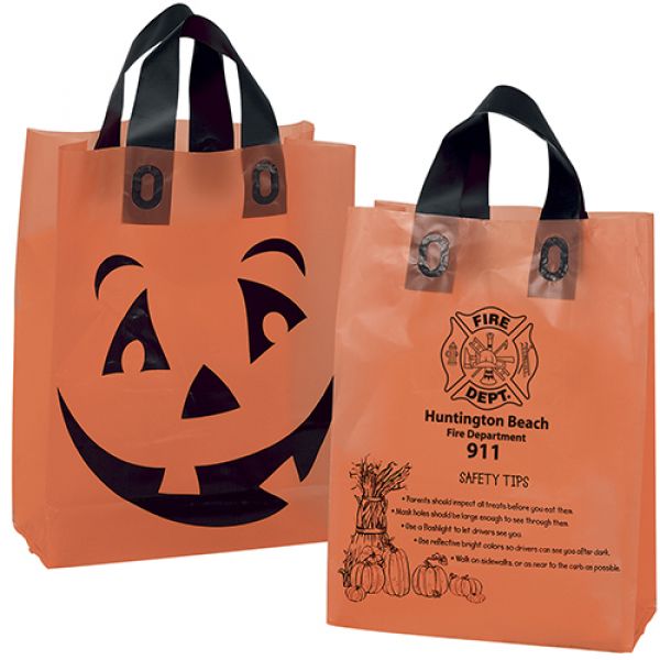 Orange Frosted Pumpkin Shopper