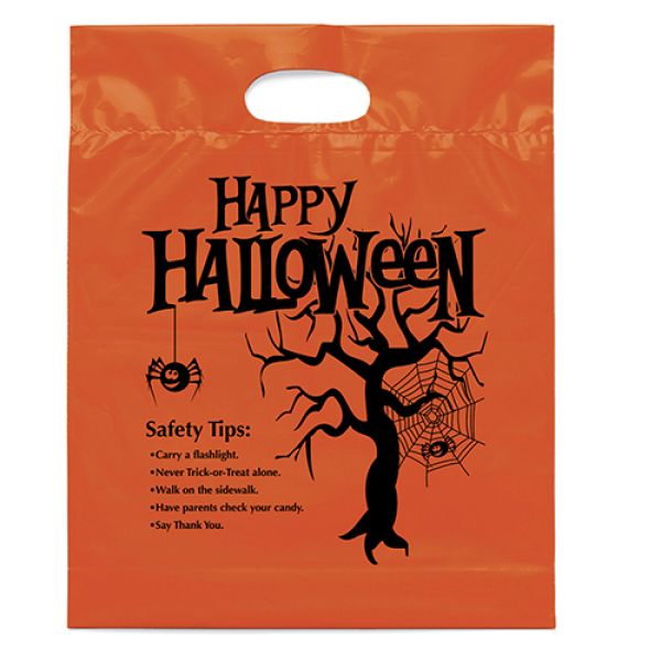 Happy Halloween Die Cut Bag