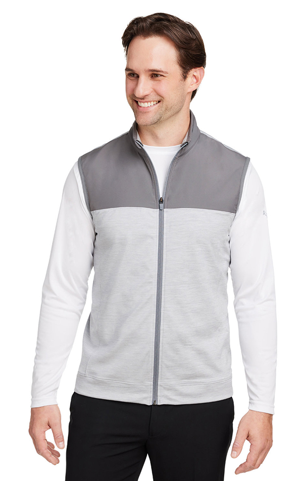 Puma Golf Men's Cloudspun Colorblock Vest