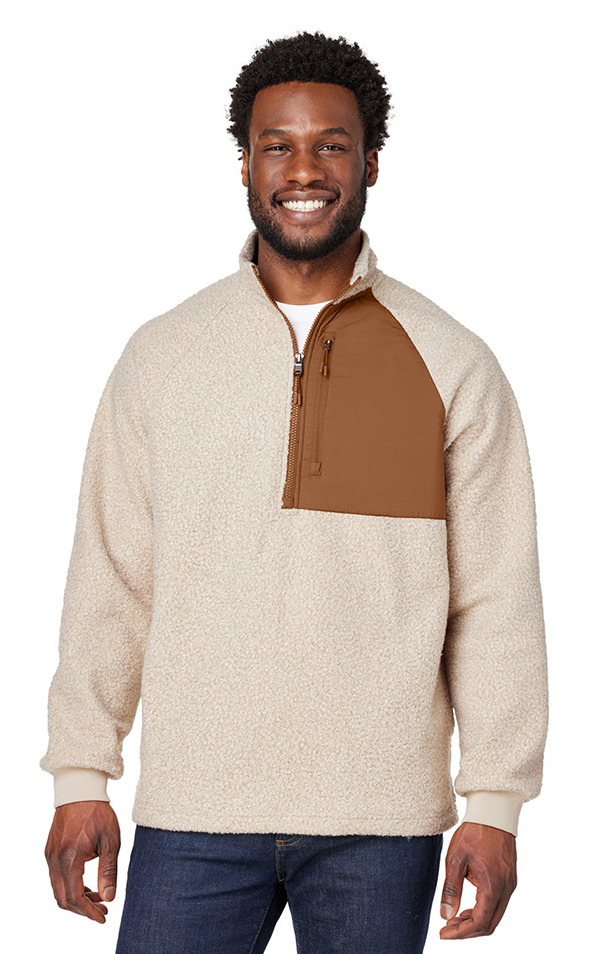 North End Men's Aura Sweater Fleece Quarter-Zip