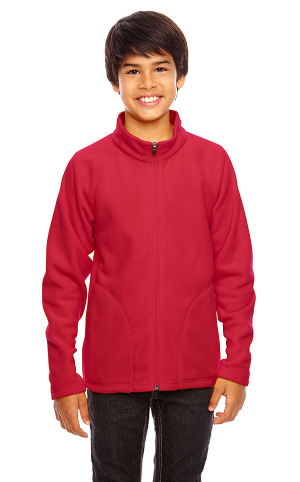 Team 365 Youth Campus Microfleece Jacket